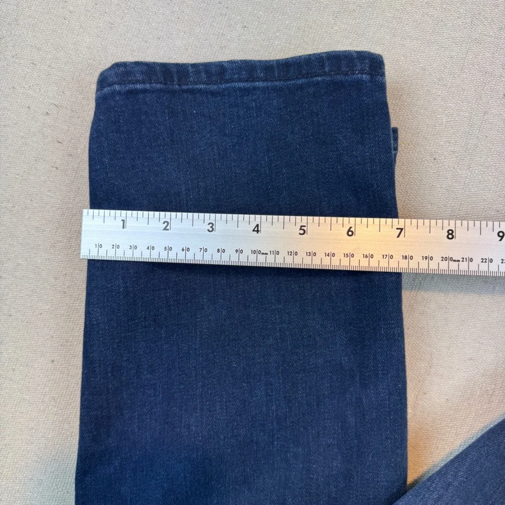 Levis 502 Regular Taper Jeans Mens 34x34 Dark Wash All Seasons Tech Blue Denim
